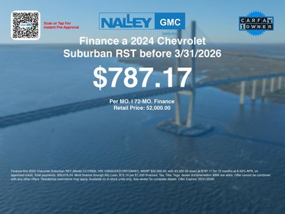 Used 2024 Chevrolet Suburban RST w/ Luxury Package