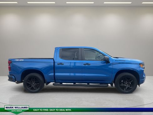 Used 2023 Chevrolet Silverado 1500 Custom w/ LPO, Dark Essentials Package AWD/4WD image 3