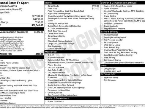 Used 2017 Hyundai Santa Fe Sport image 36