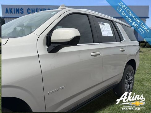 Certified 2023 Chevrolet Tahoe LS w/ Driver Alert Package RWD image 14