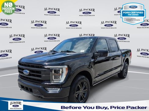 Used 2021 Ford F150 Lariat w/ Equipment Group 502A High AWD/4WD image 1