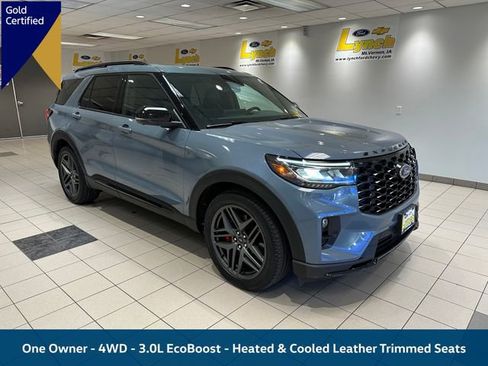 Certified 2025 Ford Explorer ST AWD/4WD image 1