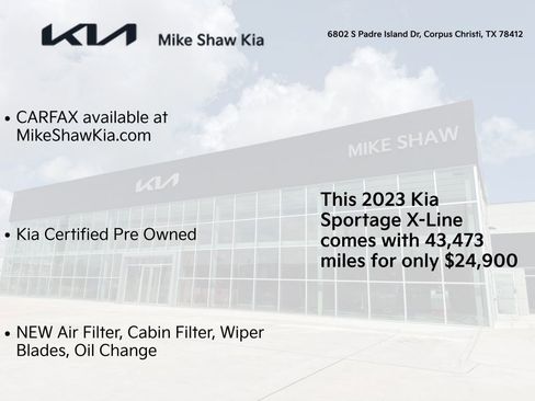 Certified 2023 Kia Sportage X-Line AWD/4WD image 3