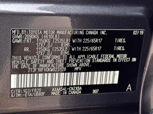 Used 2019 Toyota RAV4 LE image 31