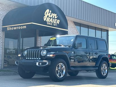 Used 2021 Jeep Wrangler Unlimited Sahara w/ Uconnect 4C Nav & Sound Group