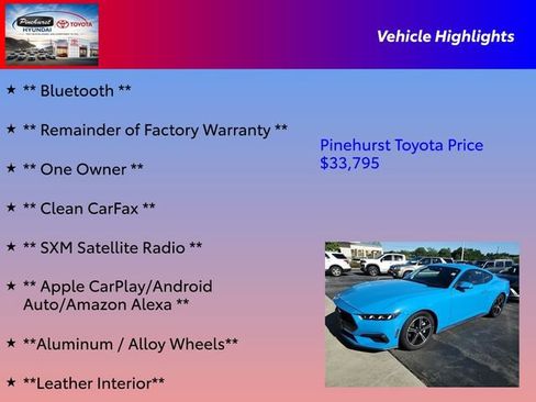 Used 2024 Ford Mustang Premium RWD image 16