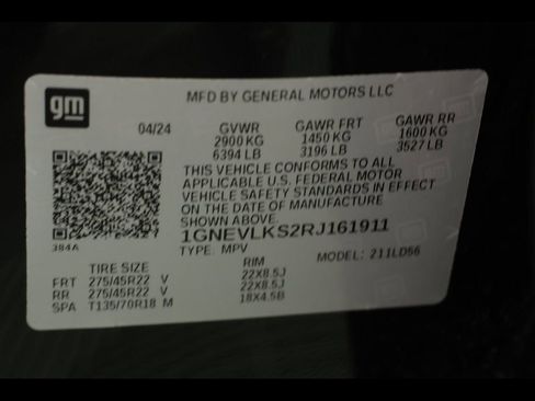 Used 2024 Chevrolet Traverse RS w/ LPO, Floor Liner Package AWD/4WD image 37