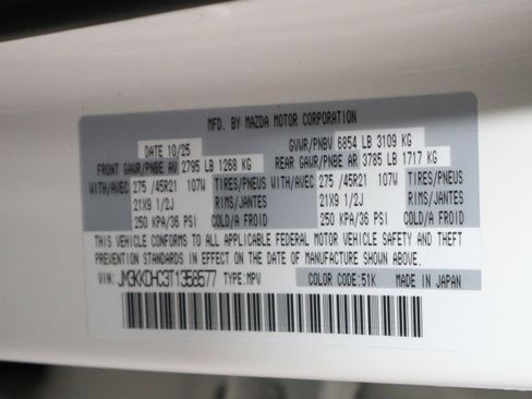 New 2026 MAZDA CX-90 3.3 Turbo S w/ Premium Package image 37