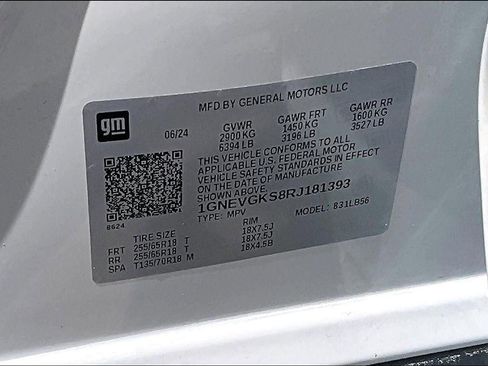 Used 2024 Chevrolet Traverse LT AWD/4WD image 19