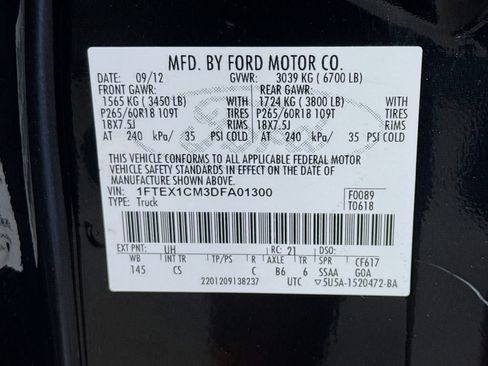 Used 2013 Ford F150 STX w/ Mid Equipment Group RWD image 29