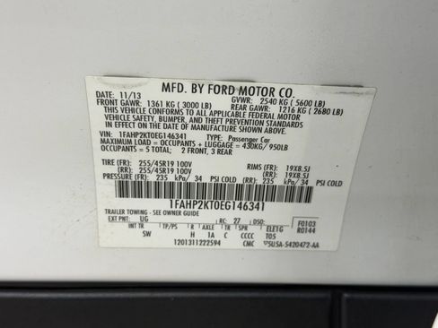 Used 2014 Ford Taurus SHO w/ Equipment Group 401A AWD/4WD image 36