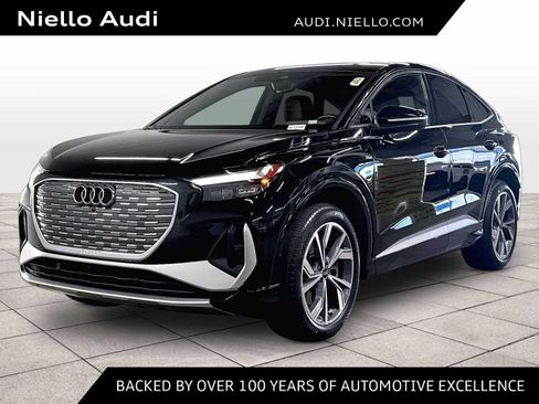 Used 2023 Audi Q4 e-tron Premium Plus w/ Premium Plus AWD/4WD image 1
