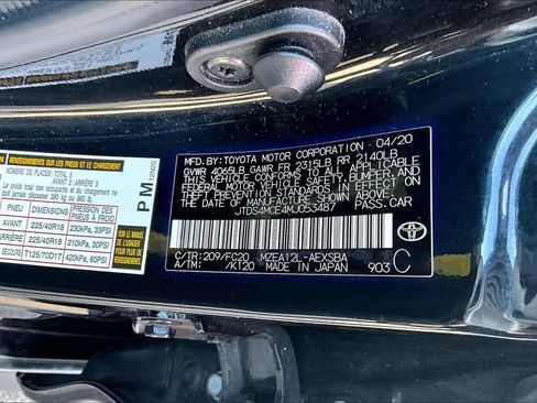 Used 2021 Toyota Corolla SE FWD image 3