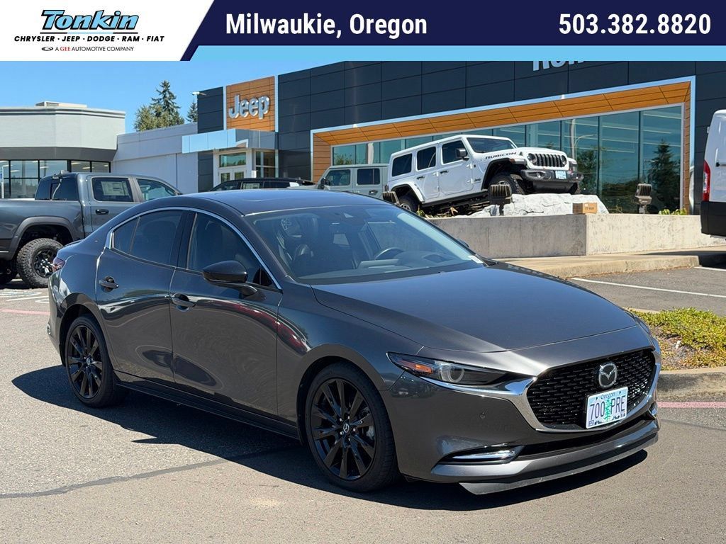 Used 2021 MAZDA MAZDA3 2.5 Turbo Sedan w/Premium Plus AWD/4WD image 1