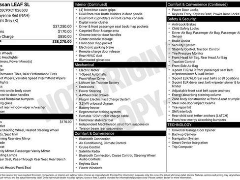Used 2012 Nissan Leaf SL image 29