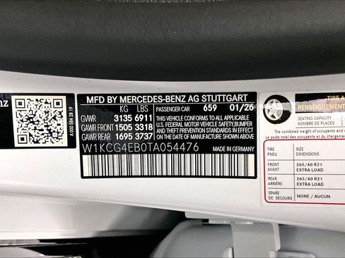 New 2026 Mercedes-Benz EQS 580 4MATIC image 14