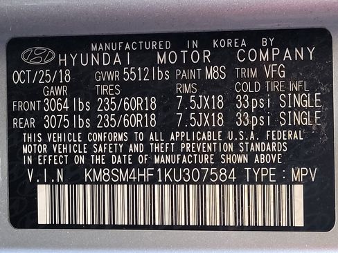 Used 2019 Hyundai Santa Fe XL SE FWD image 33