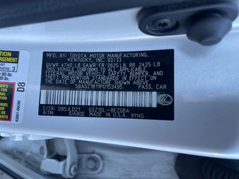 Used 2023 Lexus ES 350 w/ Premium Package image 25