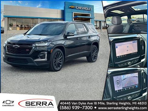 Certified 2023 Chevrolet Traverse RS w/ LPO, Floor Liner Package AWD/4WD image 1
