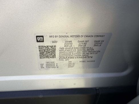 Used 2022 Chevrolet Equinox RS AWD/4WD image 21