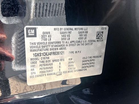 Used 2015 GMC Yukon Denali w/ Premium Package RWD image 36