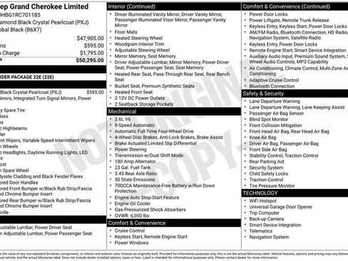 Used 2024 Jeep Grand Cherokee Limited AWD/4WD image 35