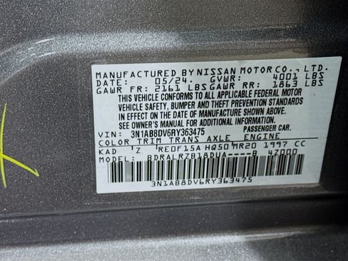 Used 2024 Nissan Sentra SR image 40
