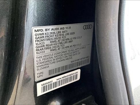 Used 2026 Audi Q8 Prestige w/ Prestige Package AWD/4WD image 34