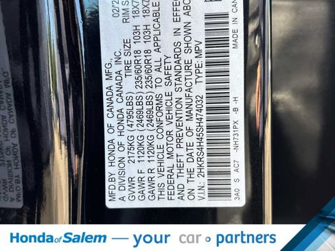 Used 2025 Honda CR-V EX image 21