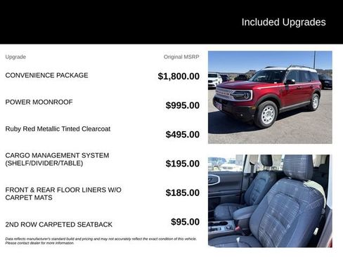 New 2026 Ford Bronco Sport Heritage w/ Convenience Package AWD/4WD image 5