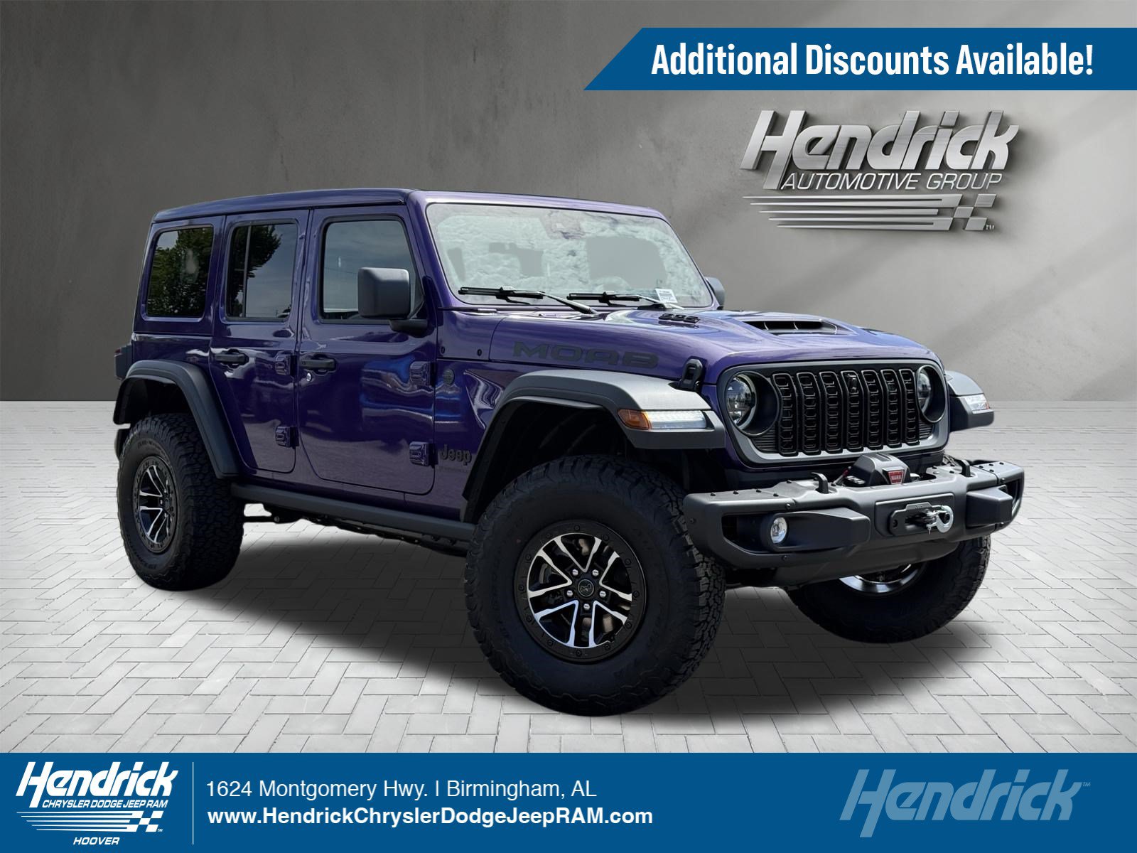 New 2026 Jeep Wrangler Unlimited Rubicon 392 w/ Quick Order Package 27X Moab AWD/4WD image 1
