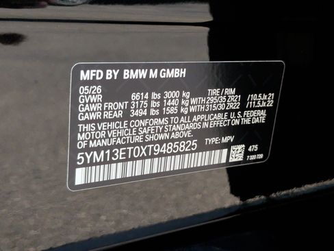 New 2026 BMW X5 M Competition w/ Executive Package AWD/4WD image 44