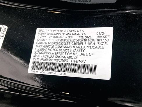 Used 2024 Honda Odyssey EX-L image 36