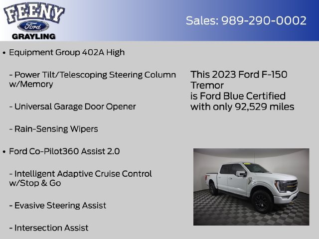 Used 2023 Ford F150 Tremor w/ Equipment Group 402A High AWD/4WD image 20