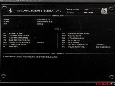 Used 2017 Ferrari 488 Spider *CARBON INTERIOR * IMMACULATE image 13