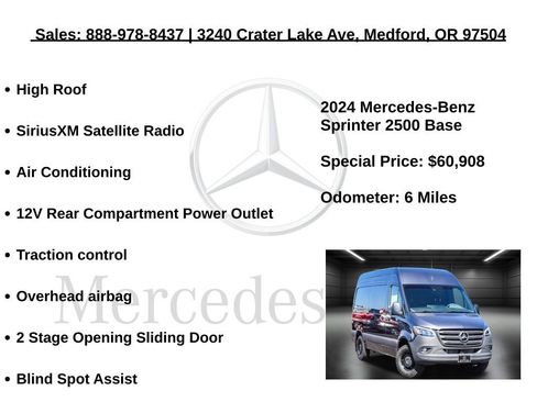 Used 2024 Mercedes-Benz Sprinter 144 Cargo image 5