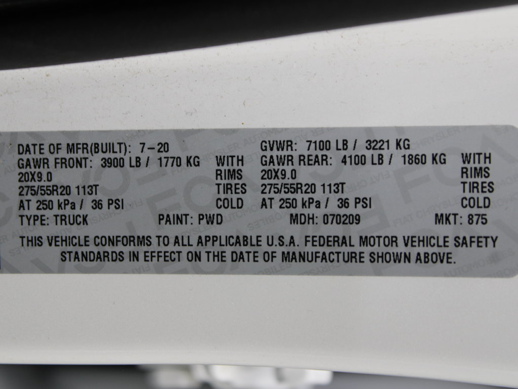 Used 2020 RAM 1500 Limited AWD/4WD image 79