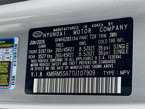 New 2026 Hyundai Palisade Calligraphy FWD image 24