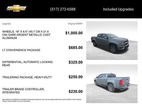 Certified 2020 Chevrolet Colorado LT w/ LT Convenience Package image 15