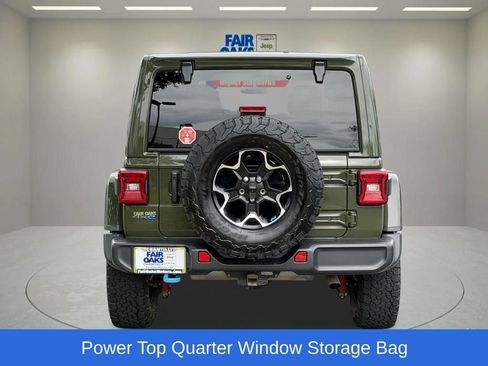 Used 2023 Jeep Wrangler Unlimited Rubicon 4xe w/ Cold Weather Group AWD/4WD image 9