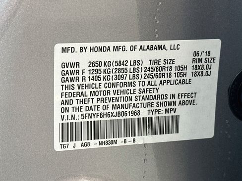 Used 2018 Honda Pilot EX-L image 31