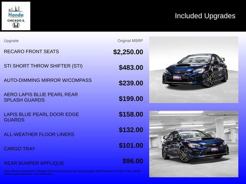 Used 2020 Subaru WRX STI AWD/4WD image 10