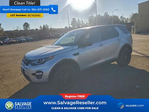 Used 2016 Land Rover Discovery Sport HSE image 1