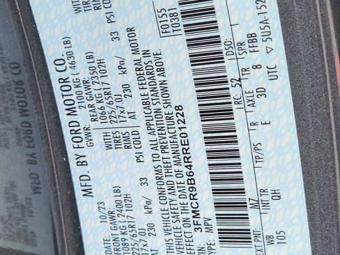 Certified 2024 Ford Bronco Sport Big Bend w/ Convenience Package image 35