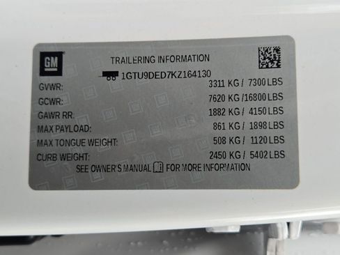 Used 2019 GMC Sierra 1500 SLT w/ SLT Premium Package image 16