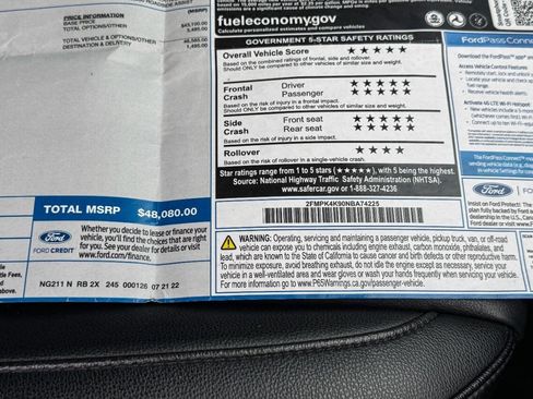 Certified 2022 Ford Edge Titanium image 40