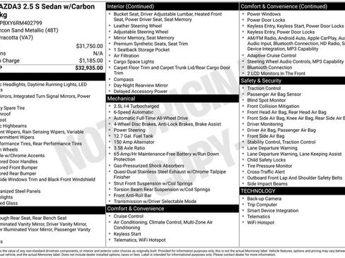 Used 2024 MAZDA MAZDA3 s image 2