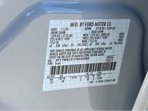 New 2026 Ford Maverick XLT w/ Equipment Group 301A image 43