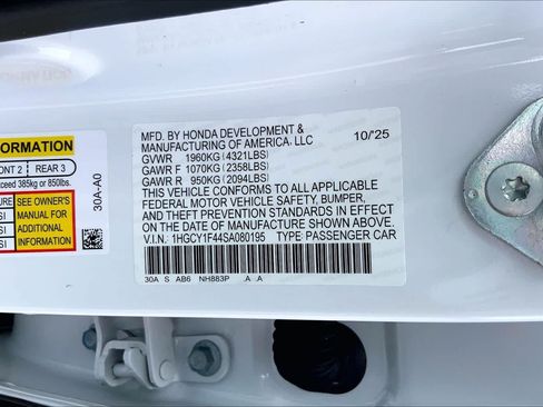 Used 2025 Honda Accord SE image 35