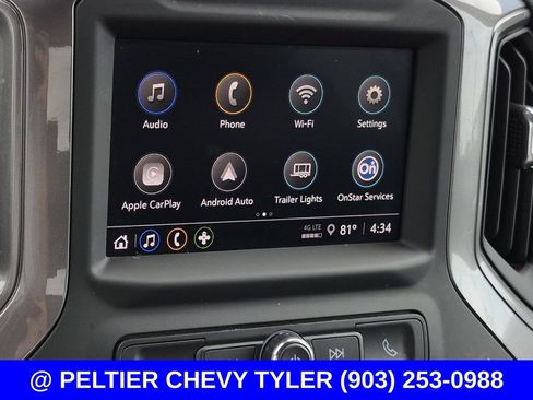 Used 2025 Chevrolet Silverado 1500 Custom w/ Turbomax Blackout Package AWD/4WD image 23